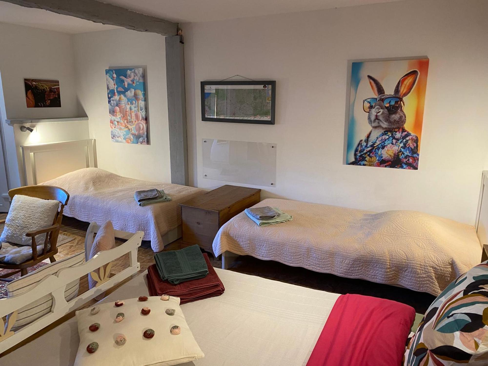 Chambre D'Hotes Les 3 Cochons D'Olt Arcambal Esterno foto